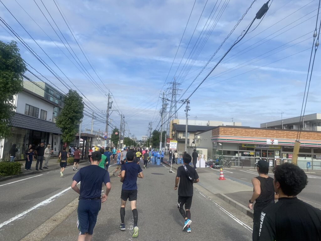 金沢マラソン2024_15km~ハーフ