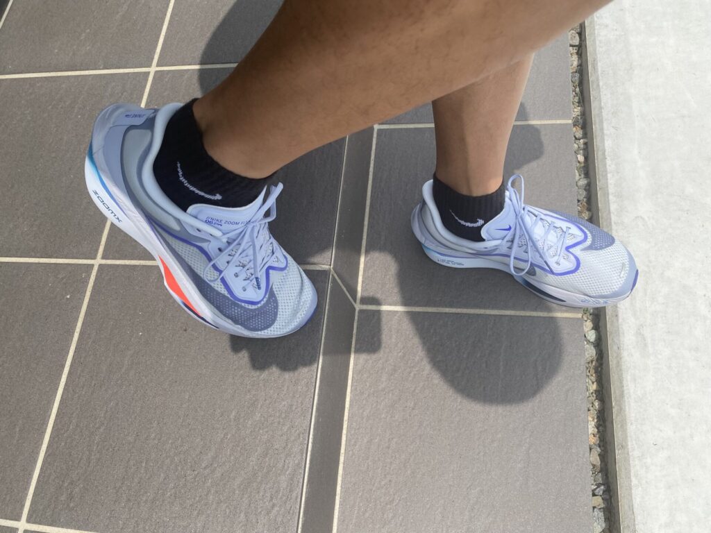 ズームフライ6履いている写真